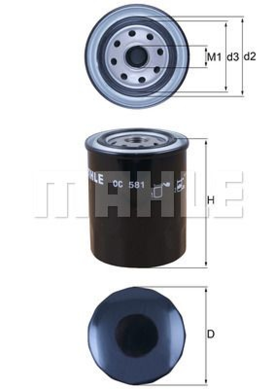 MAHLE Oil Filter