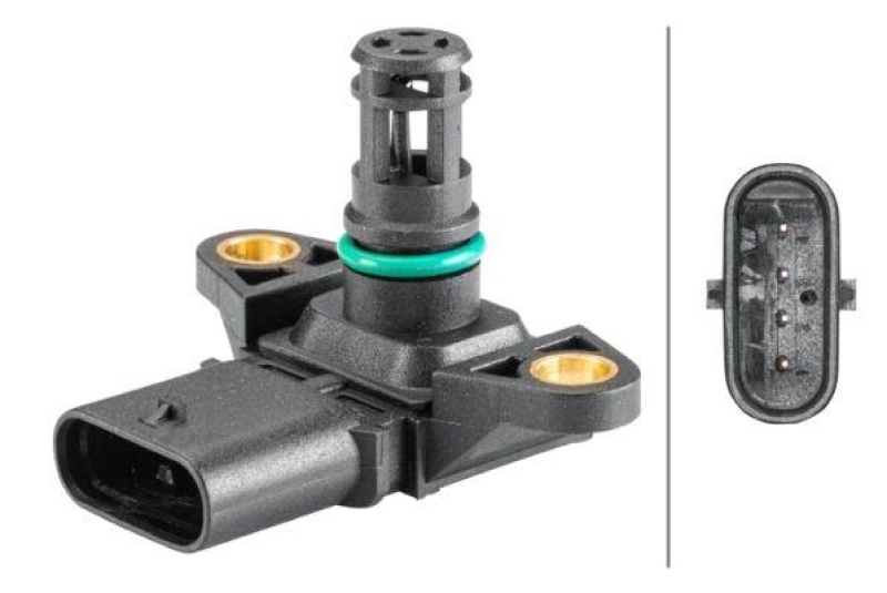 HELLA Sensor, Ladedruck 6PP 358 152-381
