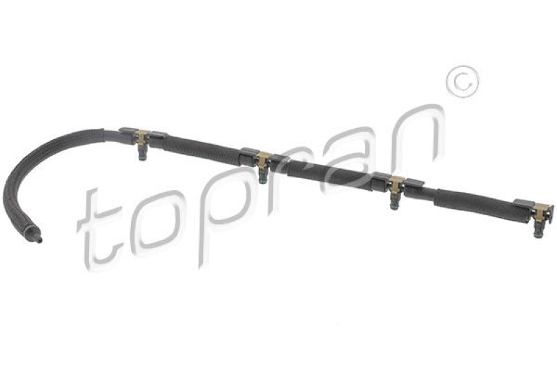 TOPRAN Hose, fuel overflow