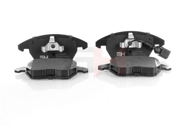 Bremsbel&auml;ge Bremsbelagsatz Vorne passend f&uuml;r VW Golf 4 1J1 5 Polo Passat B6 6 GH-414770