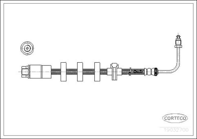 CORTECO Bremsschlauch
