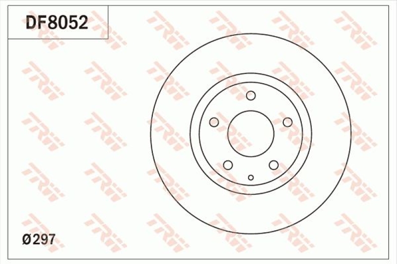 2x TRW Brake Disc