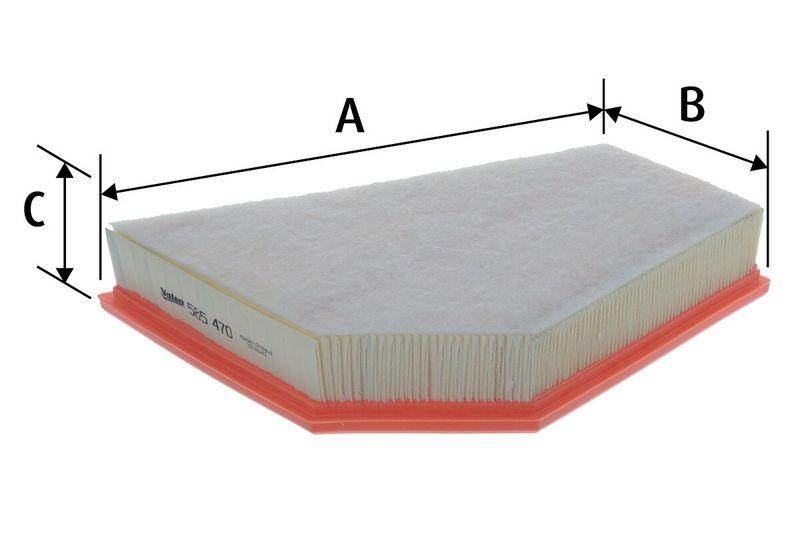 VALEO Luftfilter 585470