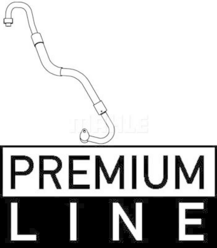 MAHLE High-/Low Pressure Line, air conditioning PREMIUM LINE