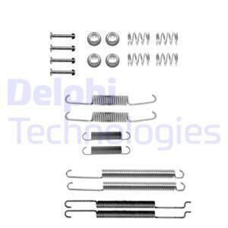 DELPHI Accessory Kit, brake shoes
