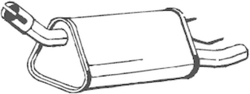 BOSAL Endschalld&auml;mpfer