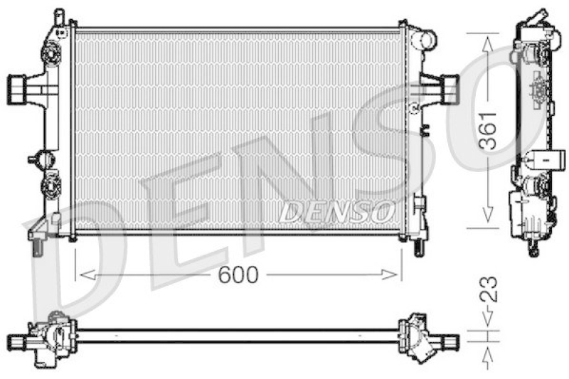 DENSO K&uuml;hler, Motork&uuml;hlung DRM41003