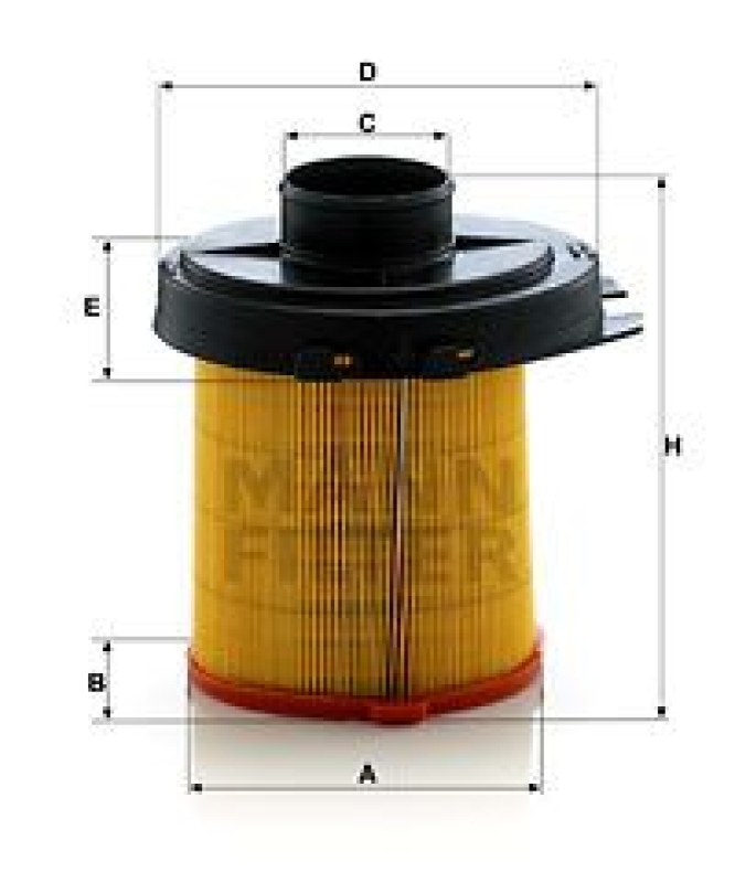 MANN-FILTER Air Filter