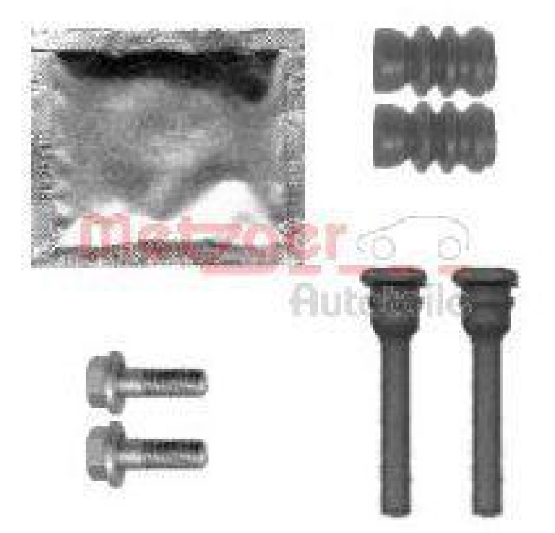 METZGER Guide Sleeve Kit, brake caliper