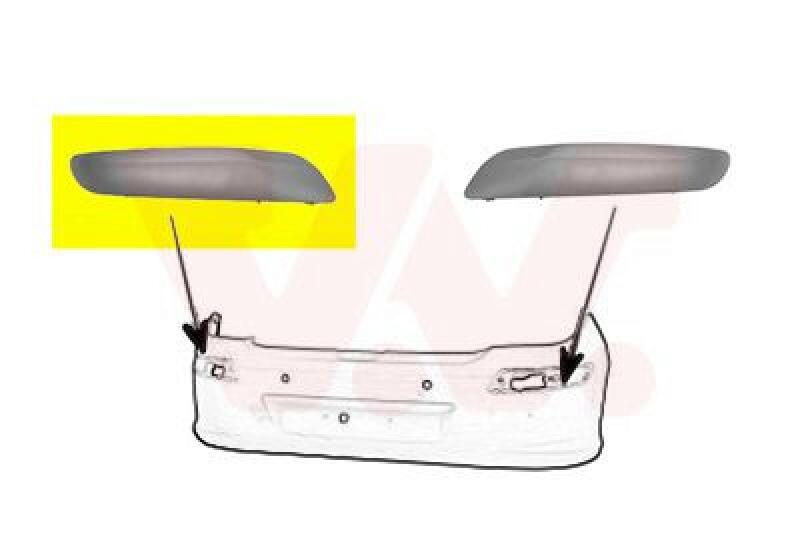 VAN WEZEL Cover, bumper