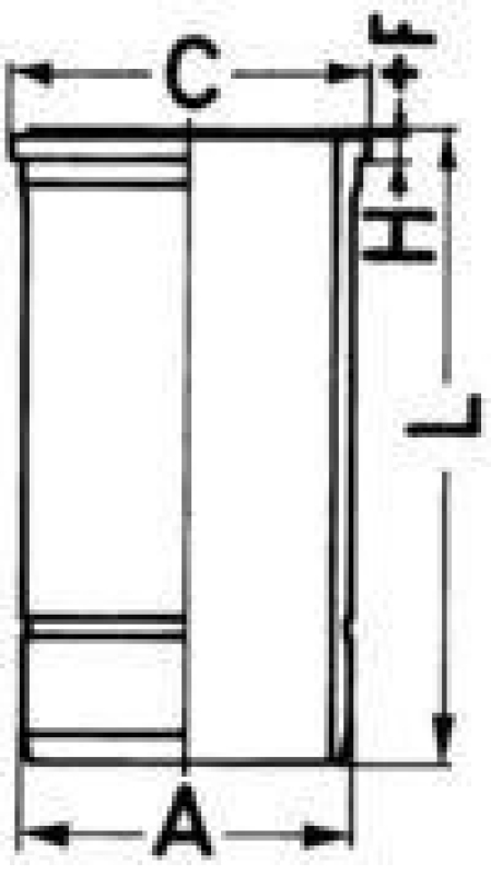 KOLBENSCHMIDT Cylinder Sleeve