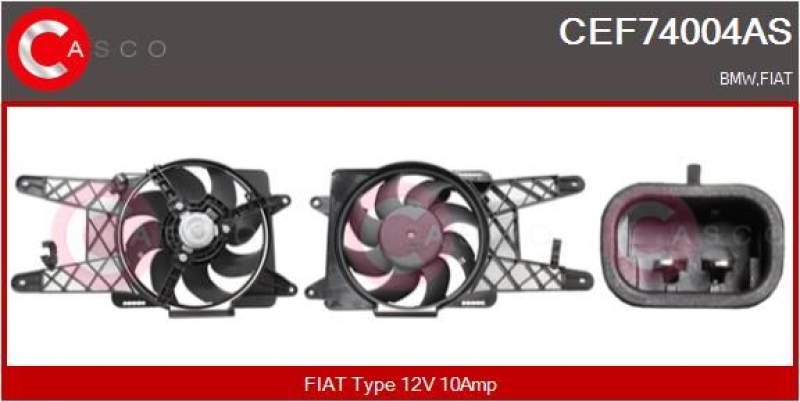 CASCO Electric Motor, radiator fan