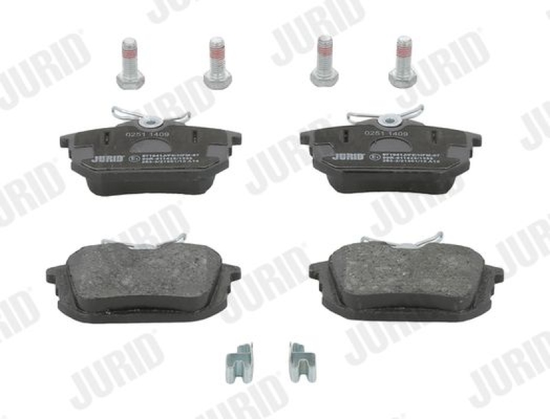 JURID Brake Pad Set, disc brake