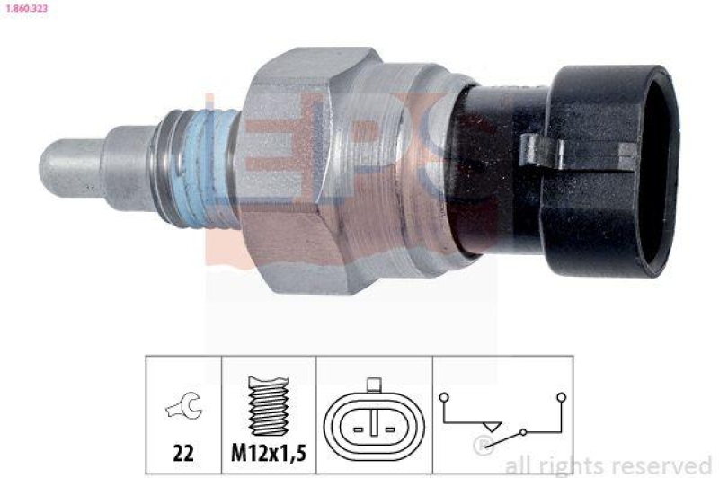 EPS Schalter, Rückfahrleuchte Made in Italy - OE Equivalent