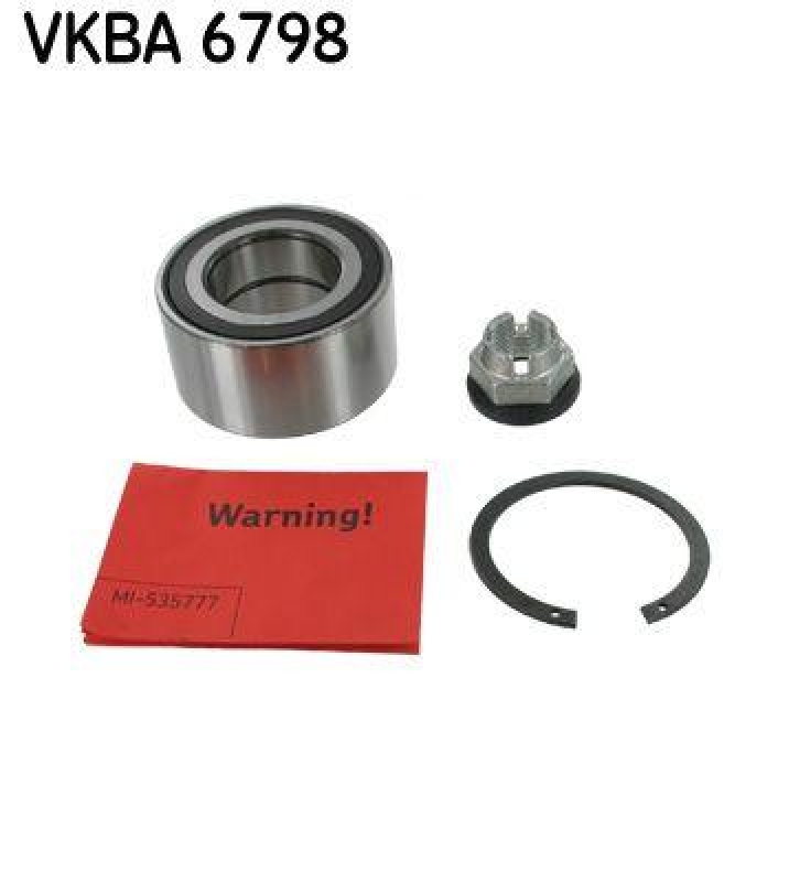 SKF Radlagersatz VKBA 6798