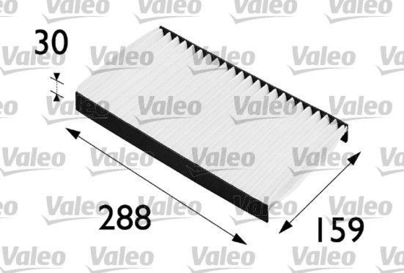 VALEO Filter, Innenraumluft VALEO ESSENTIAL 698197