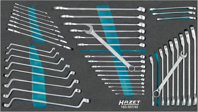 HAZET Spanner Set, ring / open ended