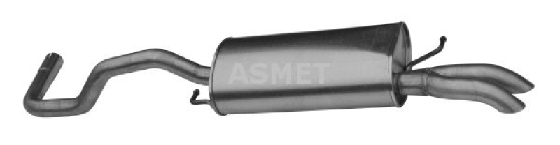ASMET Endschalld&auml;mpfer 19016