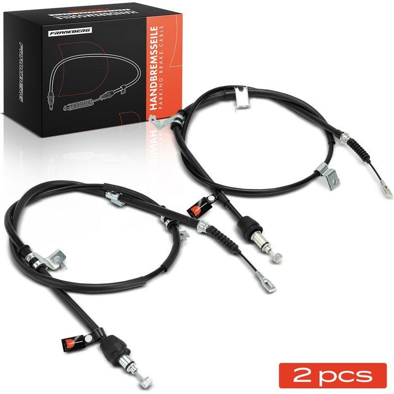 2x Frankberg Seilzug Feststellbremse Hinterachse beidseitig 5481FB0030469