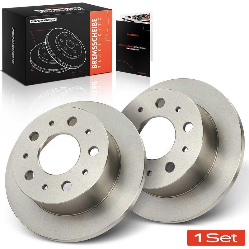 2x Frankberg Bremsscheiben Hinterachse 5481FB0033789