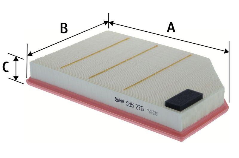 VALEO Luftfilter 585276