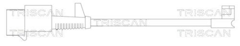 TRISCAN Warning Contact, brake pad wear