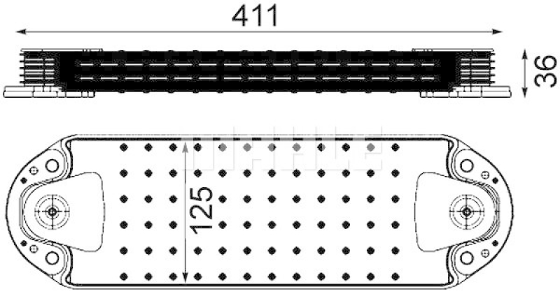 MAHLE Ölkühler, Motoröl BEHR *** PREMIUM LINE ***