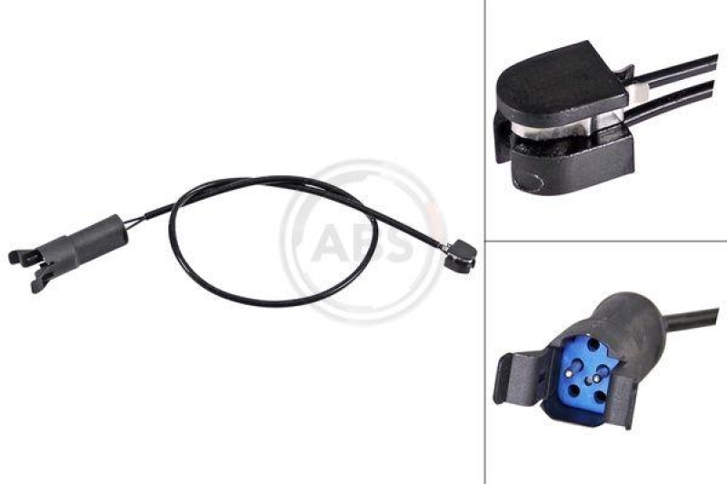 Warning Contact, brake pad wear