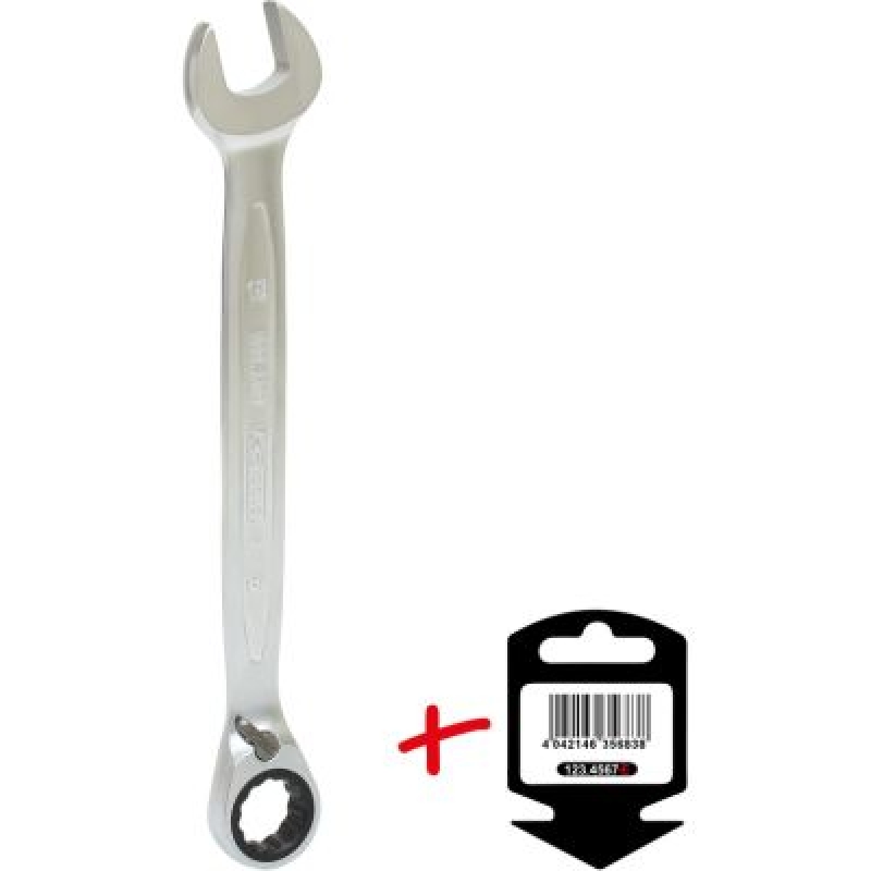 KS TOOLS Ratchet Ring Open-ended Spanner