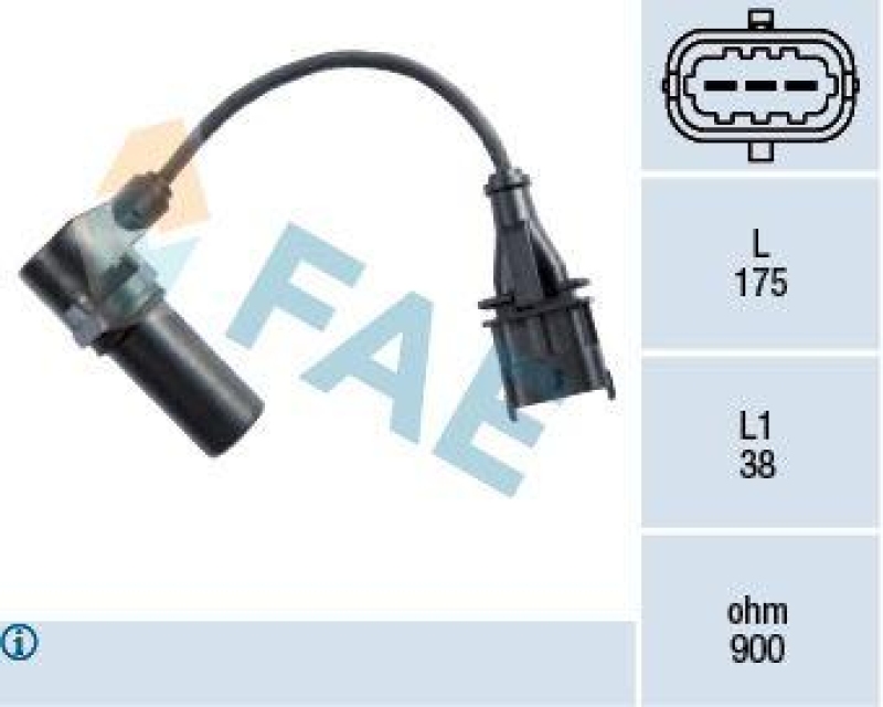 FAE Sensor, crankshaft pulse