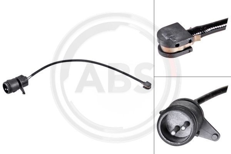 Warning Contact, brake pad wear