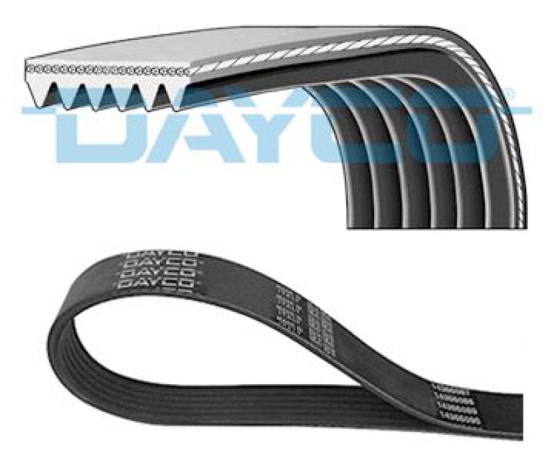 DAYCO Keilrippenriemen 6PK1360S