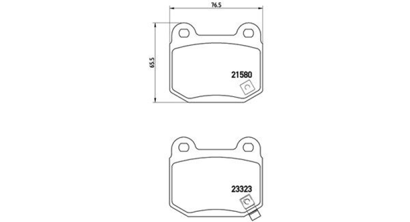 MAGNETI MARELLI Bremsbelagsatz, Scheibenbremse