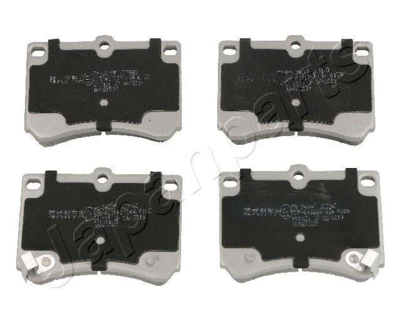 JAPANPARTS Brake Pad Set, disc brake