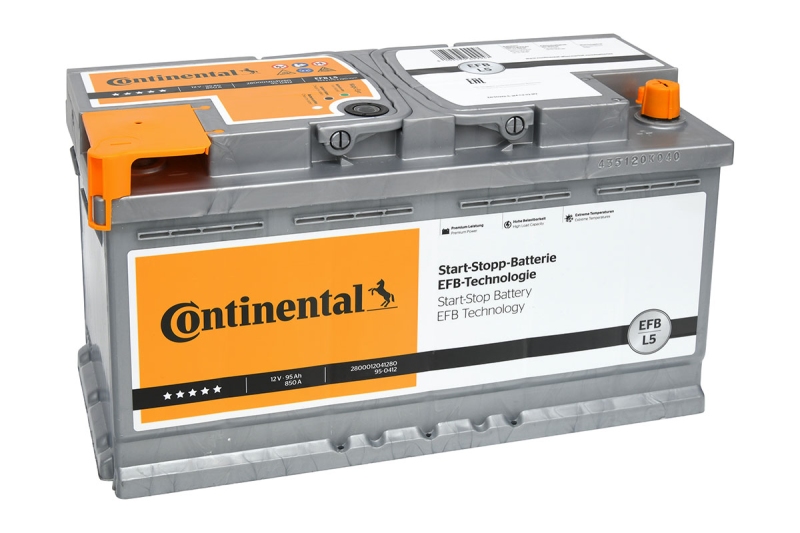 CONTINENTAL Starter Battery START-STOP-BATTERY EFB