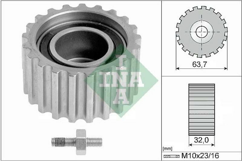 INA Deflection/Guide Pulley, timing belt