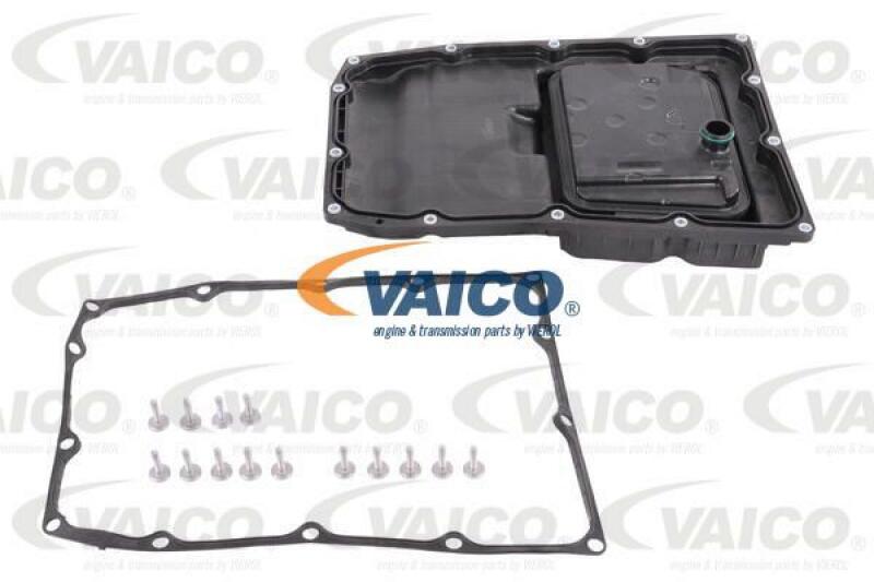 VAICO Oil sump, automatic transmission Green Mobility Parts