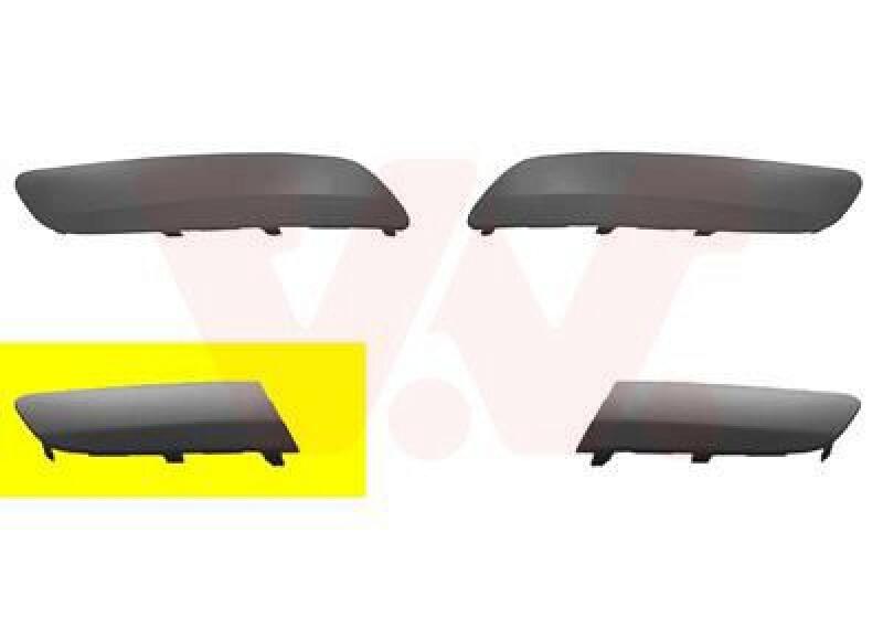 VAN WEZEL Cover, bumper ** Equipart **