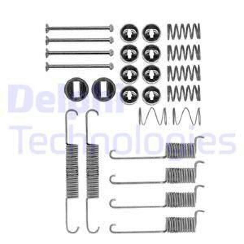 DELPHI Accessory Kit, brake shoes