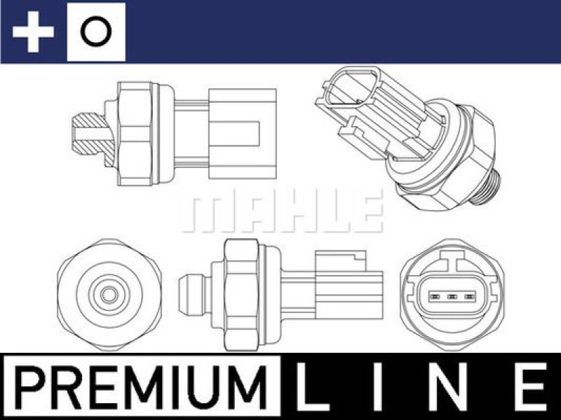 MAHLE Pressure Switch, air conditioning BEHR *** PREMIUM LINE ***