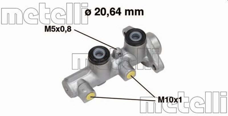 METELLI Brake Master Cylinder