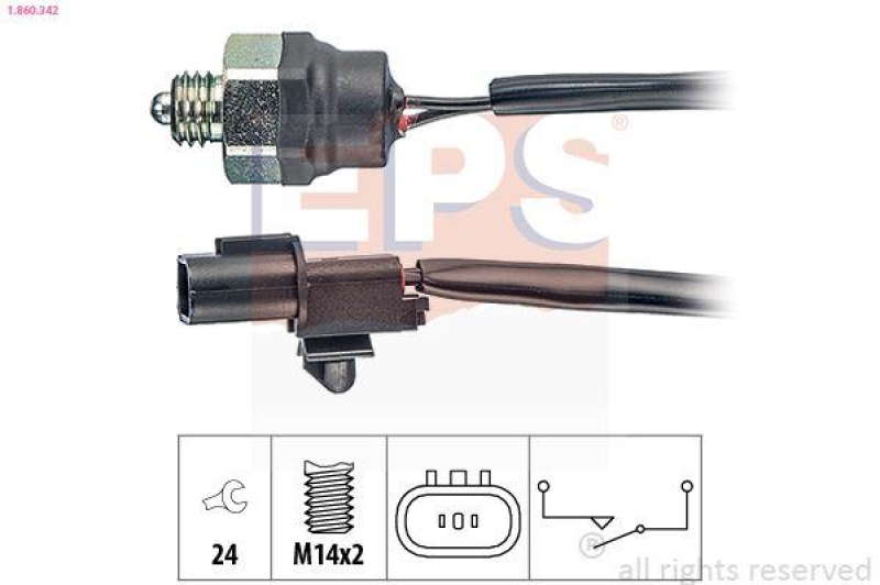EPS Schalter, Rückfahrleuchte Made in Italy - OE Equivalent