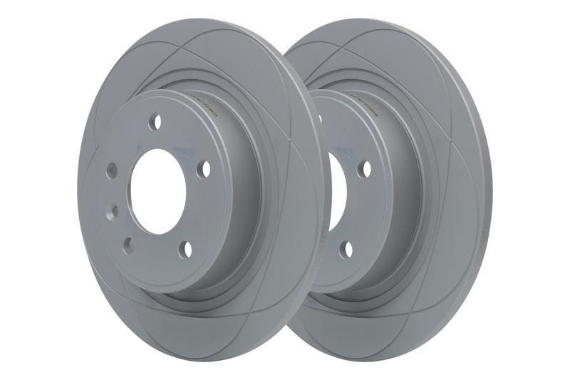 ATE Powerdisc Bremsscheiben + Bremsbeläge Vorne Hinten passend für Opel Astra J
