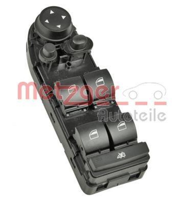 METZGER Switch, window regulator GREENPARTS