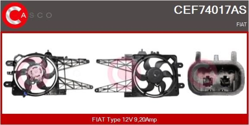 CASCO Electric Motor, radiator fan