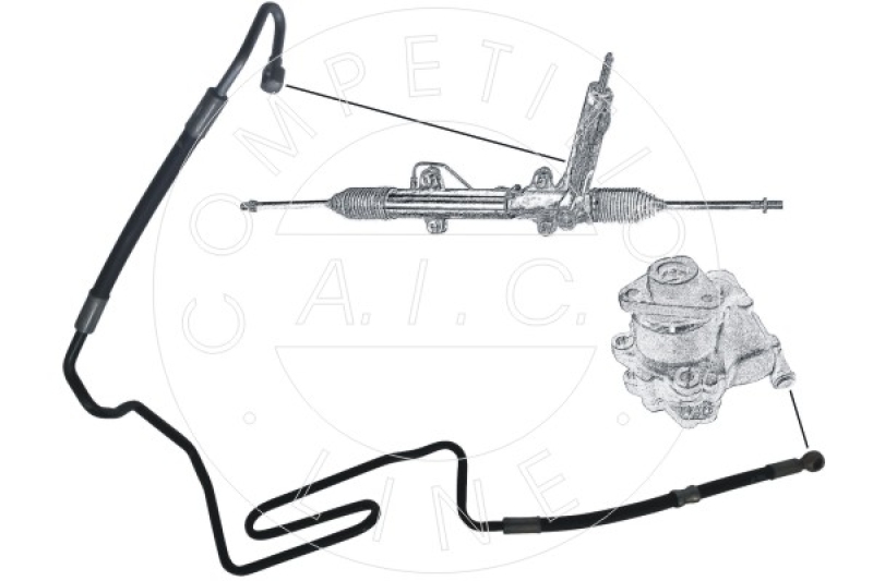 AIC Hydraulikschlauch, Lenkung Original AIC Quality