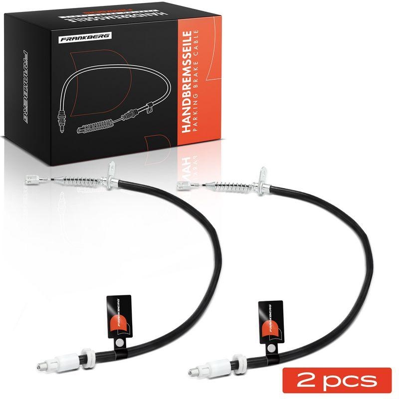 2x Frankberg Seilzug Feststellbremse Hinterachse beidseitig 5481FB0041546