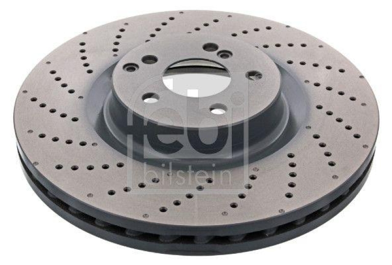2x FEBI BILSTEIN Bremsscheibe 44071