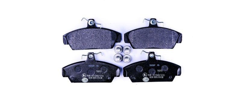 HELLA Bremsbelagsatz, Scheibenbremse 8DB 355 018-081