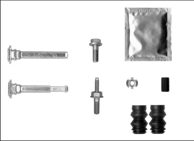 MAPCO Führungshülsensatz, Bremssattel